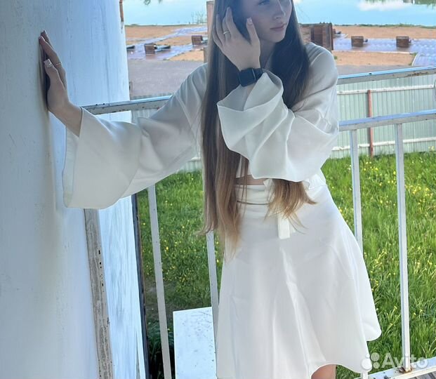 Шелковое платье/костюм