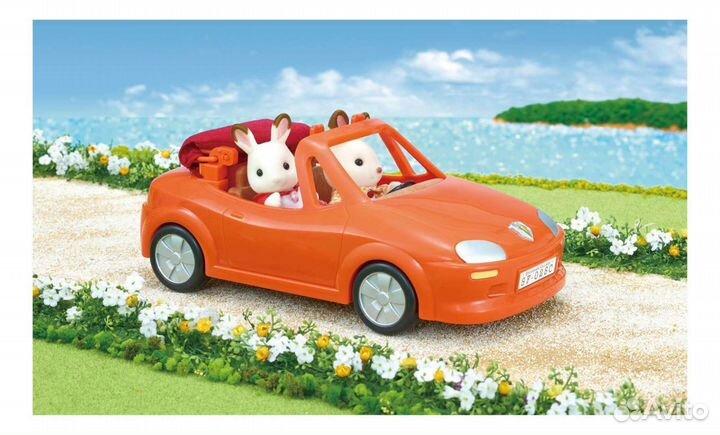 Машинка кабриолет Sylvanian Families
