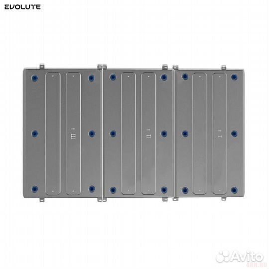 Защита АКБ evolute I-PRO (3 части), алюминий