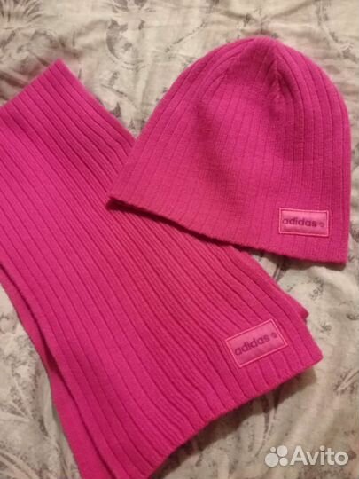 Комплект шапка, шарф