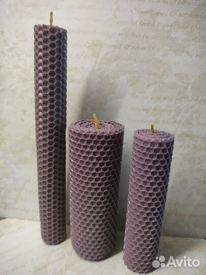 Свечи из вощины
