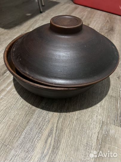 Глиняный горшок для духовки, примерно 3,5 л