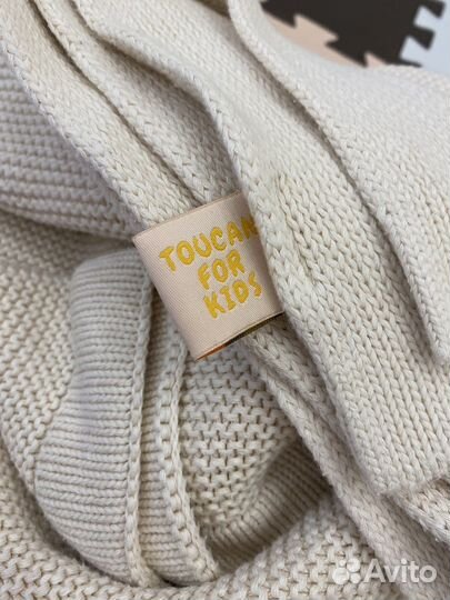 Плед детский вязаный Toucan kids