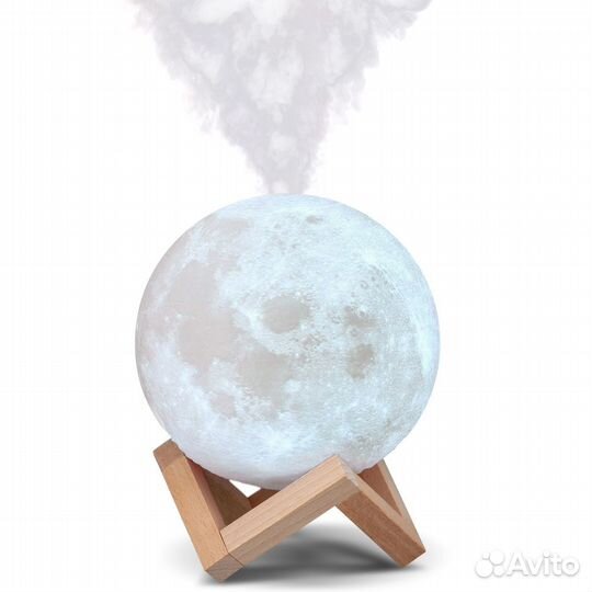 Светильник луна 15 см c увлажнителем воздуха