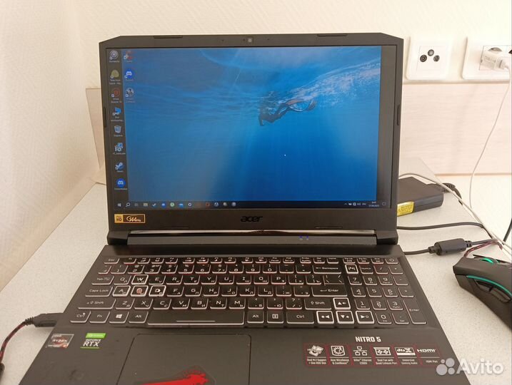Игровой ноутбук Acer nitro 5 AN515