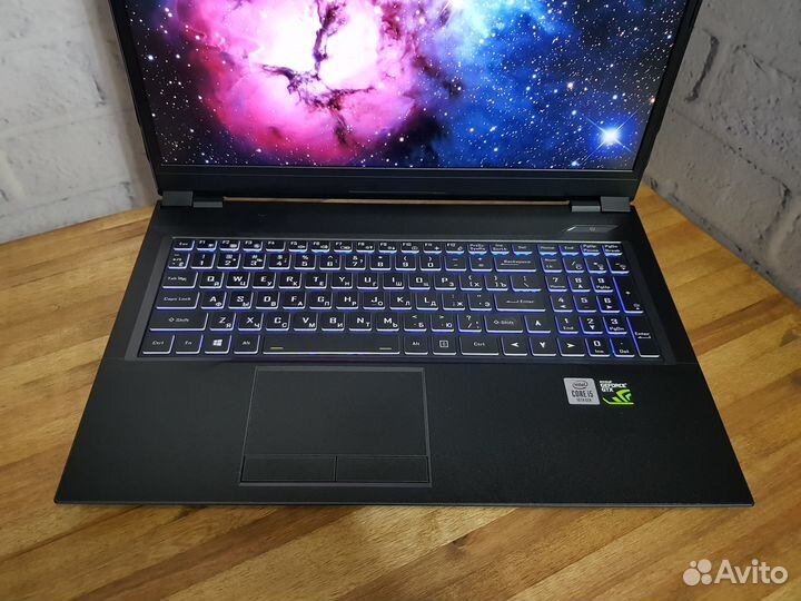 Ноутбук Hasee Core i5-10400/16Gb/GTX1650/SSD+HDD