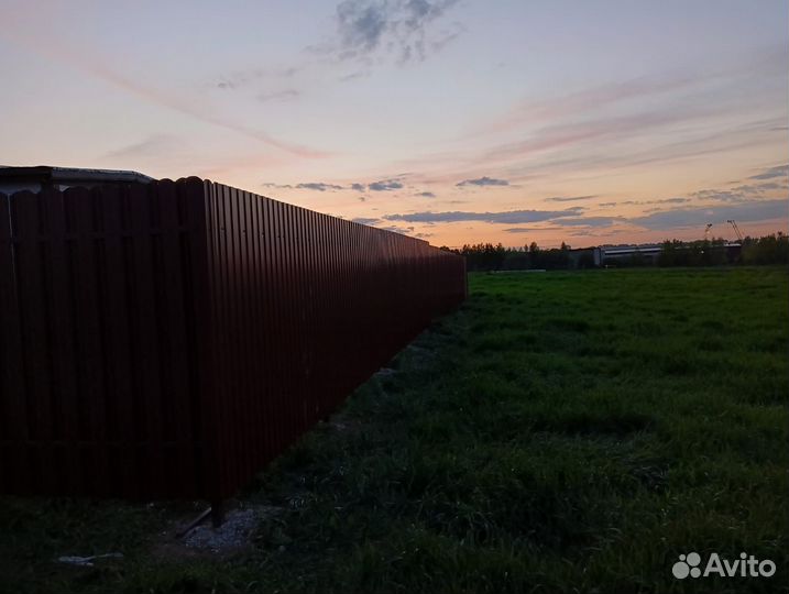 Заборы из профлиста