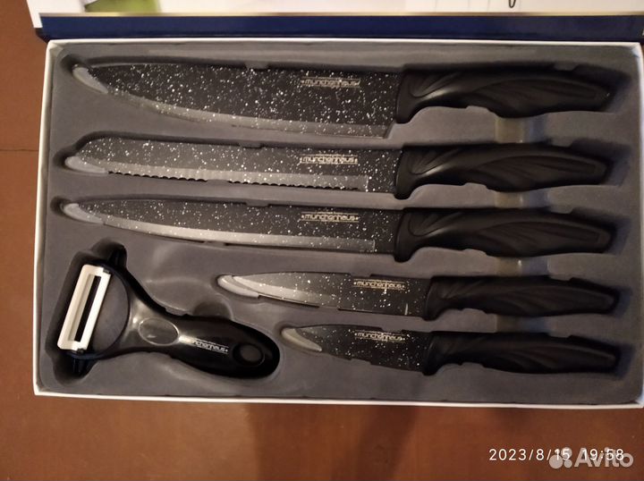 Набор кухонных керамических ножей