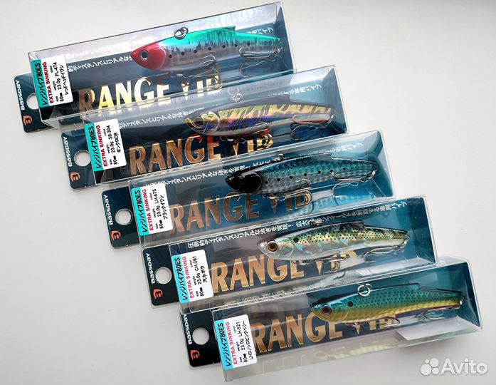 Вибы Bassday Range Vib 80ES (9 цветов). Оригинал