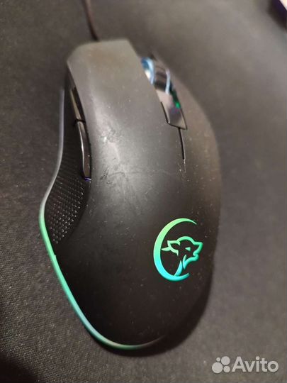 Новая игровая мышь с RGB подсветкой