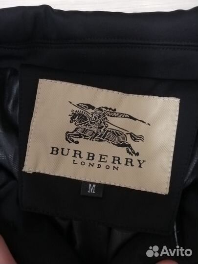 Пуховик пальто мужское Burberry