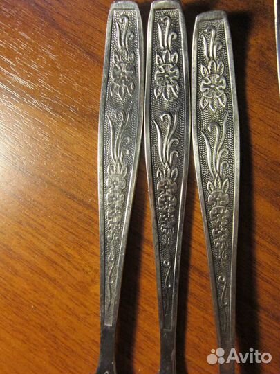 Столовый набор из нержавеющей стали. Новый