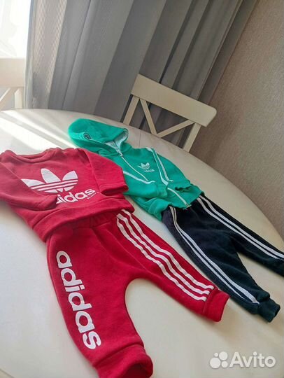 Костюмы adidas 62-68, 68-74