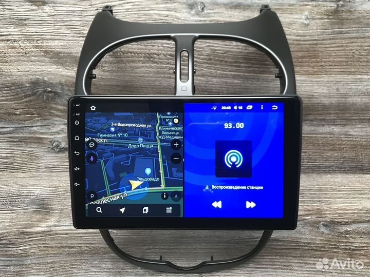 Магнитола Peugeot 206 Teyes CC2L plus