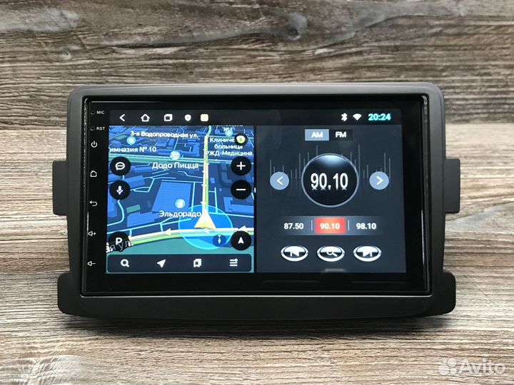 2 DIN магнитола LADA xray Android с GPS