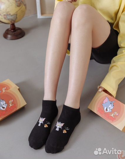 Носки в подарочной упаковке том и джерри 32-40