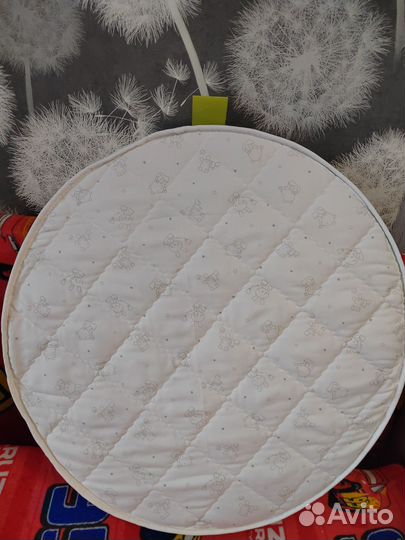 Матрац круглый, ортопедический детский 75*75