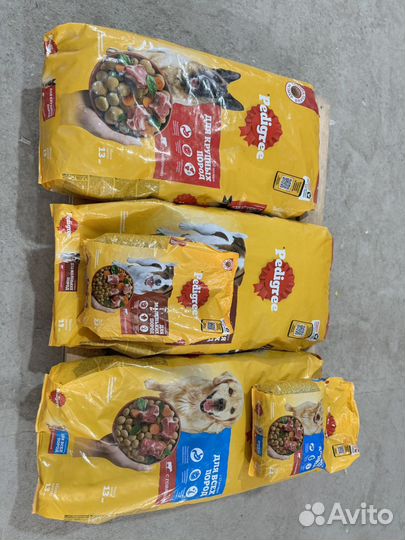 Корм для собак pedigree 13 кг