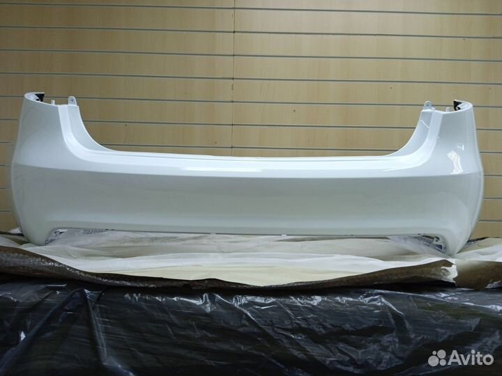 Бампер задний KIA RIO (2011-2015) белый