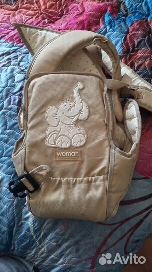 Рюкзак переноска кенгуру womar