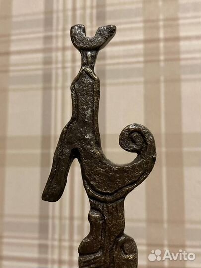 Бронзовая статуэтка abilio febra