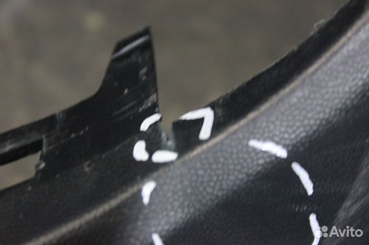 Спойлер бампера заднего - Mercedes-Benz GLE W166