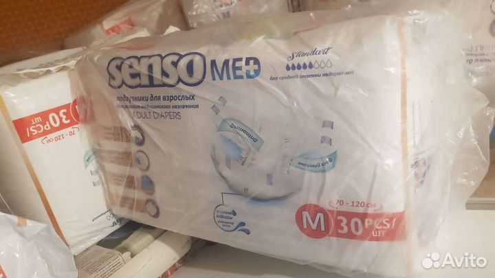 Senso med/сенсо мед Подгузники Standart 30 шт M