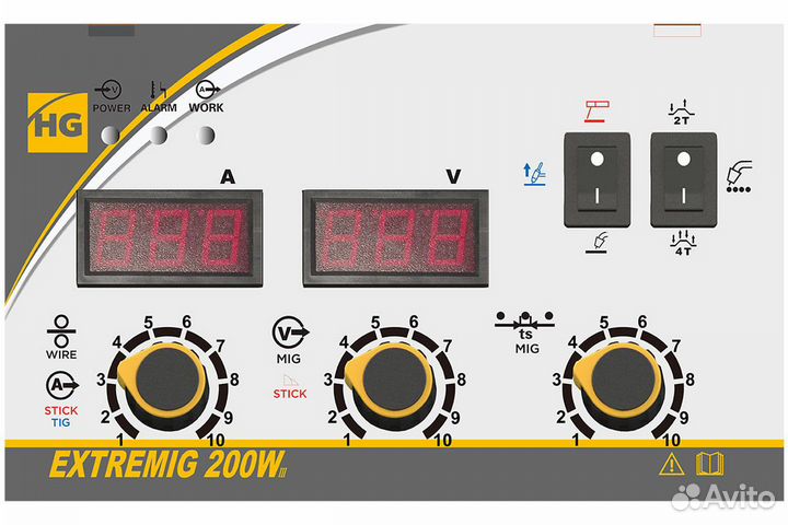 Сварочный полуавтомат hugong extremig 200W III