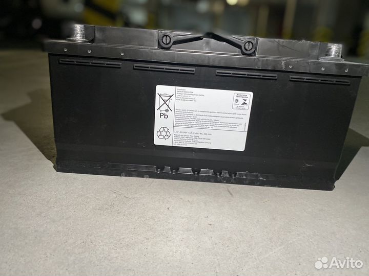 Аккумулятор оригинал BMW 105Ah 950A