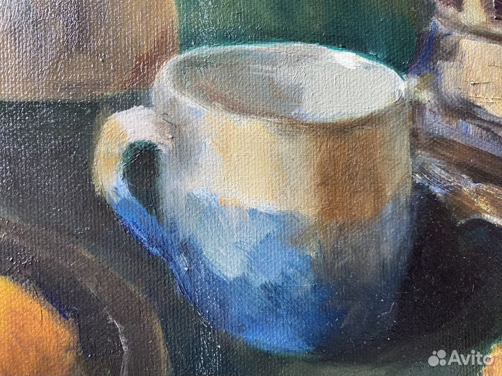 Картина маслом на холсте натюрморт