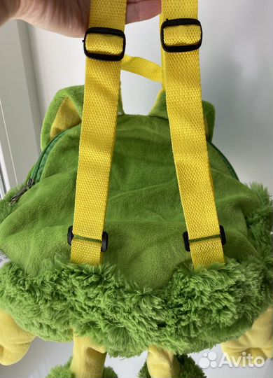 Рюкзак детский новый мягкая игрушка