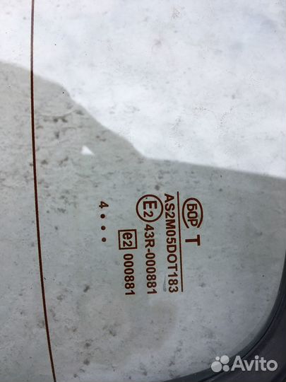 Заднее стекло ваз 2106 с подогревом