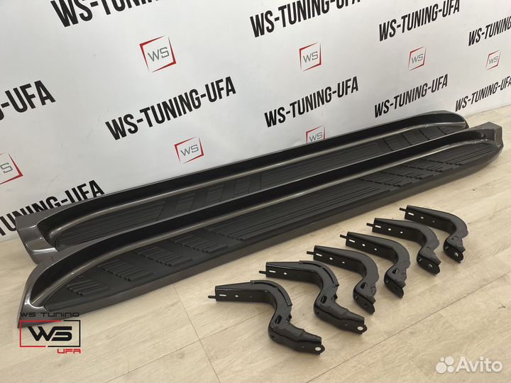 Подножки toyota land cruiser prado 120 Z246