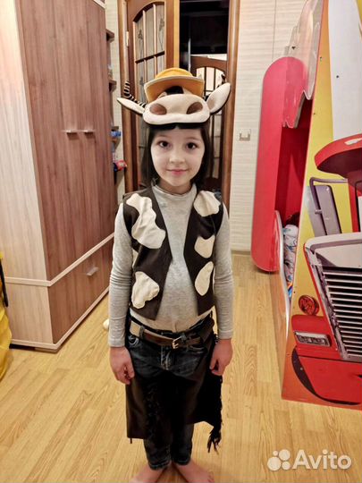 Костюм бычка ковбоя