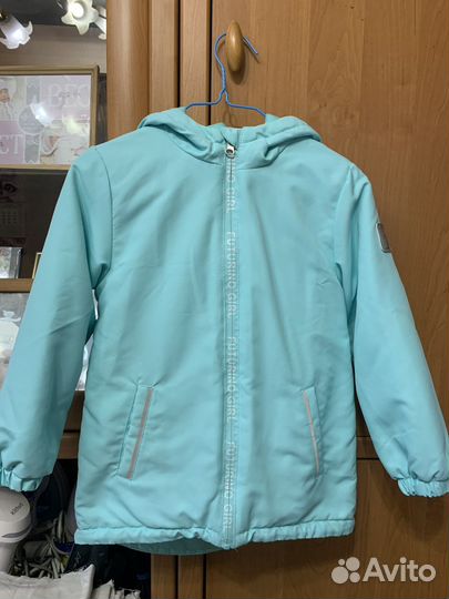 Куртка демисезонная для девочки 122