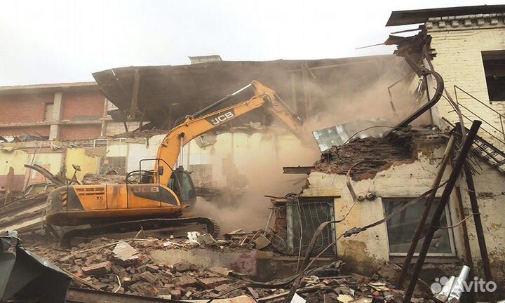 Демонтаж здании и сооружении