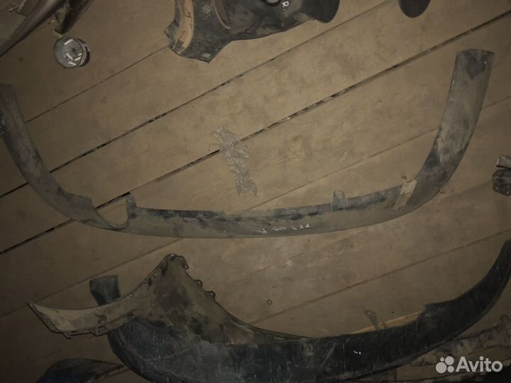 Юбка задняя бампера Ford Focus III 2011