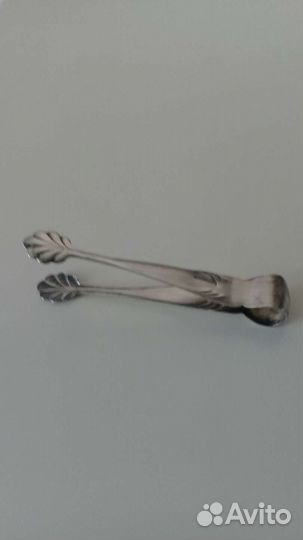 Щипцы для сахара. СССР. Мельхиор. Кальчугино