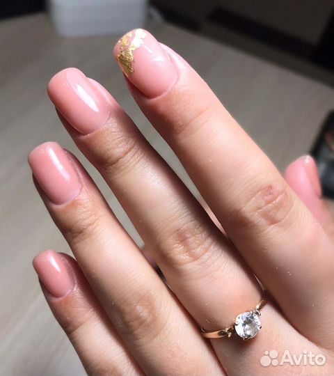 Маникюр с покрытием