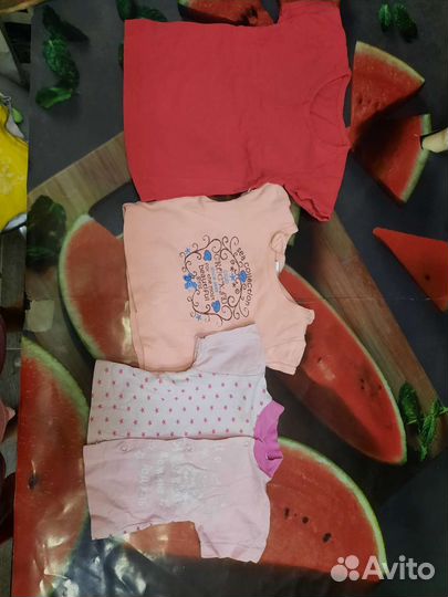 Детские вещи пакетом для девочек от 0 до года