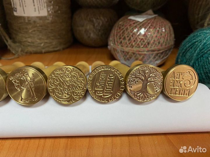 Готовые сургучные печати