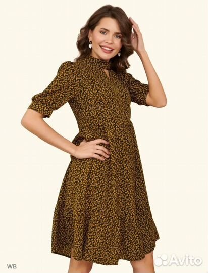 Платье сарафан летнее женское лёгкое 42