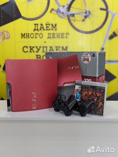 PS3 slim 320GB/прошита/20игр/Рассрочка