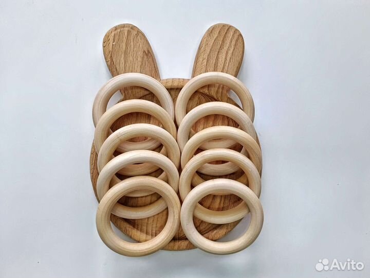 Деревянные кольца,для творчества 68мм