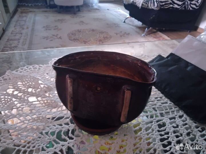 Горшок керамический,подвесной,настенный