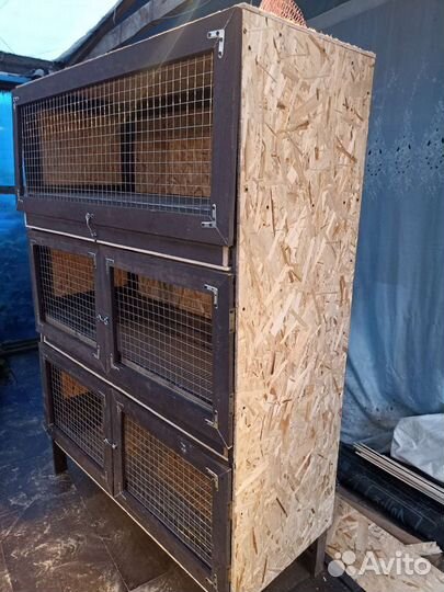 Гнезда для кур с яйцесборником