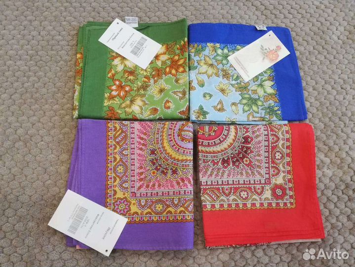 Новые павловопосадские платки