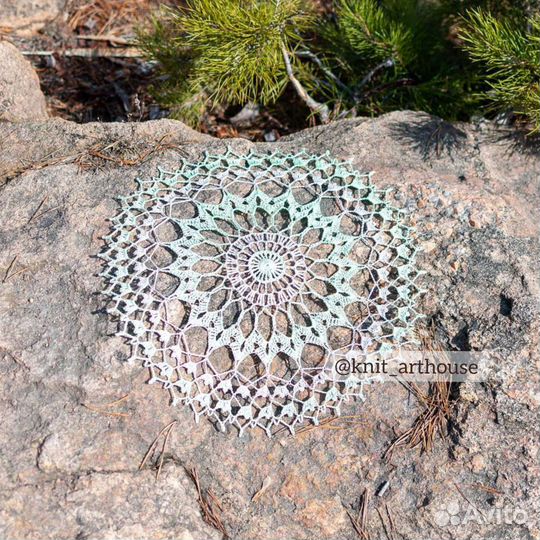 Интерьерные ажурные салфетки