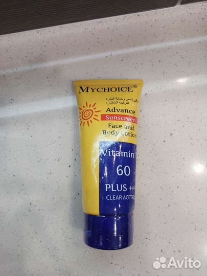 Солнцезащитный крем spf 60