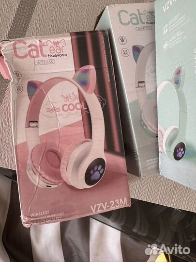 Беспроводные наушники cat